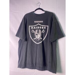 Vintage Las Vegas Raiders Graphic Tee Black Shirt Men's Size 3XL